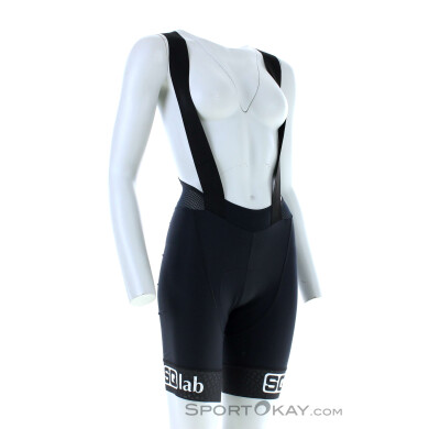 SQlab One12 Bib Damen Bikeshort mit Innenhose-Schwarz-XL