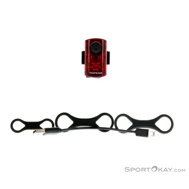 Topeak RedLite Mini USB Fahrradlicht hinten-Rot-One Size