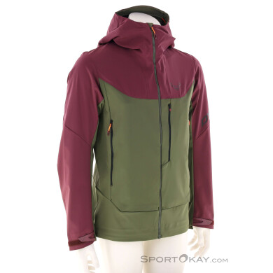 Dynafit Radical Softshell Herren Tourenjacke-Dunkel-Rot-S