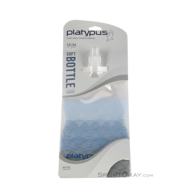 Platypus Soft Bottle Push-Pull 1l Trinkflasche-Hell-Blau-1