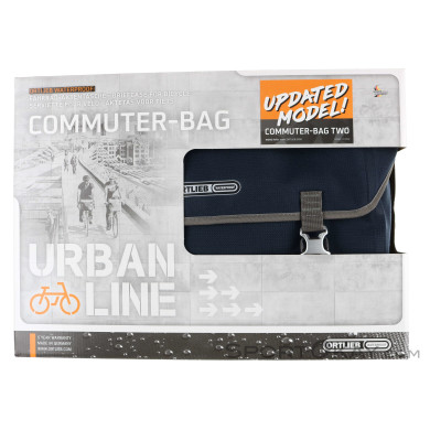 Ortlieb Commuter Bag Two Urban QL2.1 20l Fahrradtasche-Blau-One Size
