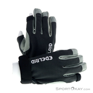 Edelrid Work Glove Closed Kletterhandschuhe-Grau-S