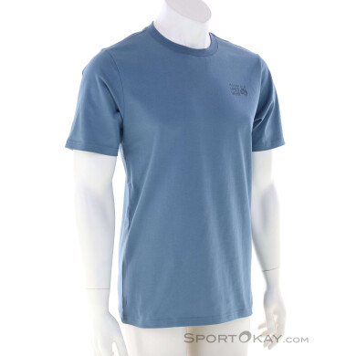Mountain Hardwear Back Logo S/S Herren T-Shirt-Blau-M