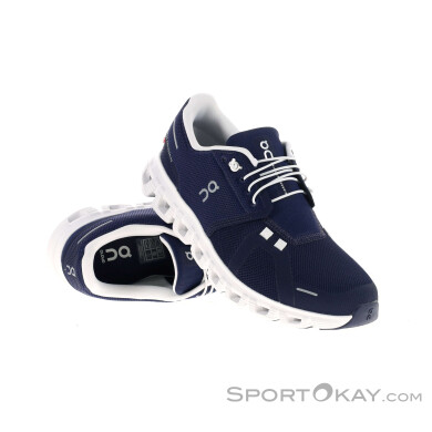 On Cloud 6 Herren Freizeitschuhe-Blau-10,5