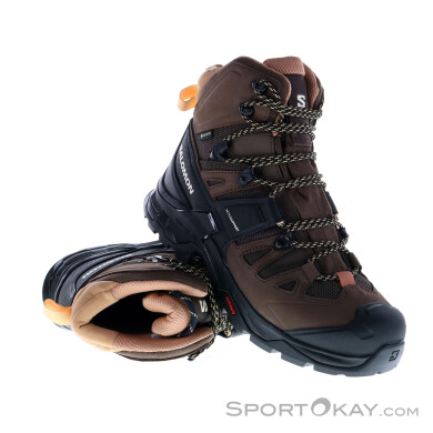 Salomon Quest 4 GTX W Damen Wanderschuhe Gore-Tex-Braun-6