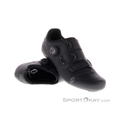 Scott Road Team Boa Herren Rennradschuhe-Schwarz-42