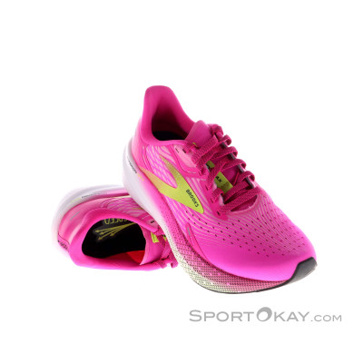 Brooks Hyperion Damen Laufschuhe-Pink-Rosa-7,5