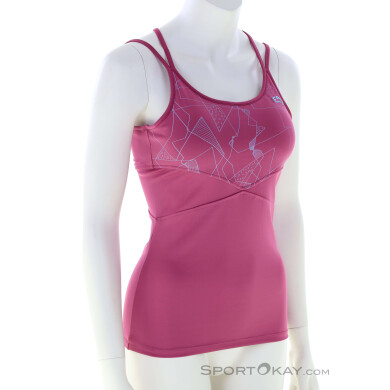 E9 Paget Damen Tanktop-Rot-L