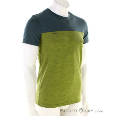 Devold Norang Merino 150 Herren T-Shirt-Oliv-Dunkelgrün-M