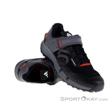 Five Ten Trailcross Clip-In Damen MTB Schuhe-Schwarz-4,5