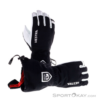 Hestra Army Leather Heli Ski Handschuhe-Schwarz-6