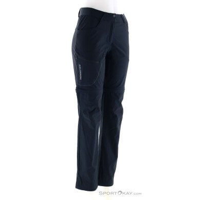Salomon Wayfarer Zip Off Damen Outdoorhose-Schwarz-M