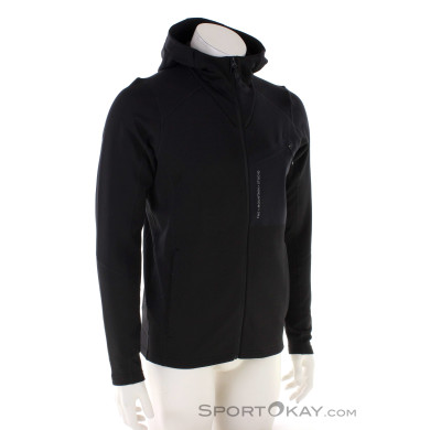 The Mountain Studio Techno Stretch Mid Hood Sweater-Schwarz-S