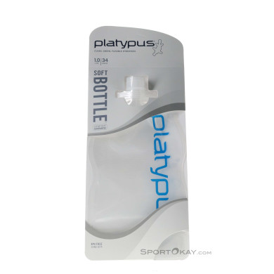 Platypus Soft Bottle 1l Trinkflasche-Weiss-1