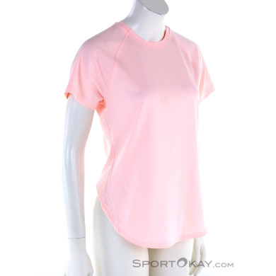 Under Armour Sport Hi-Lo Damen T-Shirt-Pink-Rosa-L