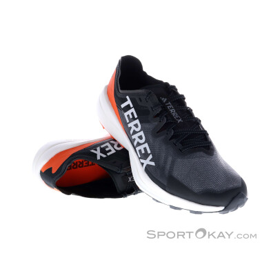 adidas Terrex Agravic Speed Herren Traillaufschuhe-Schwarz-10