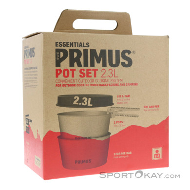 Primus Essential Pot 2.3l Kochtopfset-Grau-One Size