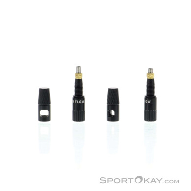 Bontrager High Flow Valve Set Adapter-Schwarz-One Size