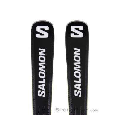 Salomon S/Max 8 + M10 GW Skiset 2023-Schwarz-165