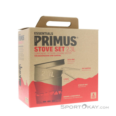 Primus Essential Stove Set 2,3l Gaskocher-Schwarz-One Size