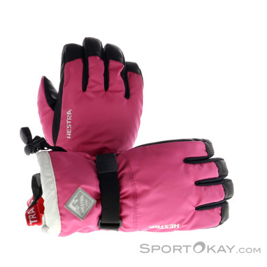 Hestra Gauntlet CZone Jr Kinder Handschuhe-Pink-Rosa-6