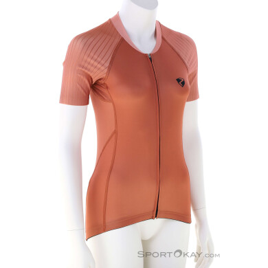 Ziener Naiala S/S Damen Bikeshirt-Orange-38