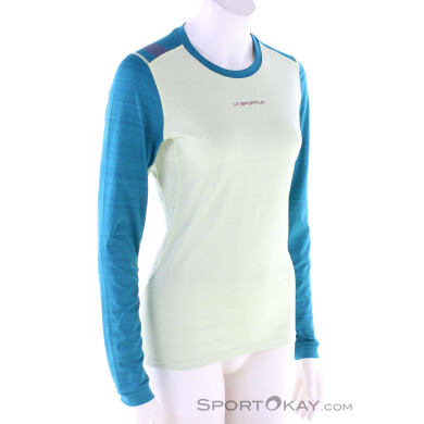 La Sportiva Tour Long Sleeve Damen Shirt-Blau-XS