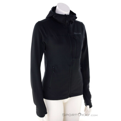 Marmot Preon Hoody Damen Sweater-Schwarz-M