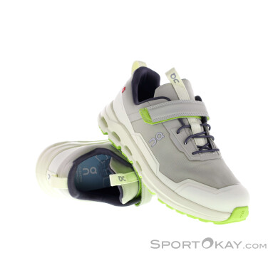 On Cloudhero Waterproof Kinder Laufschuhe-Hell-Grün-2