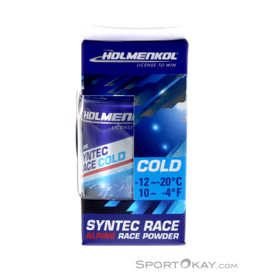 Holmenkol Syntec Race Cold Finish 30g Pulver-Blau-One Size