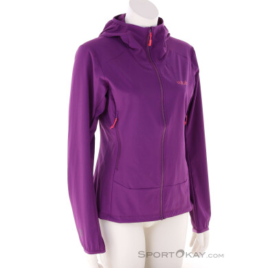 Rab Borealis Softshell Damen Outdoorjacke-Lila-S
