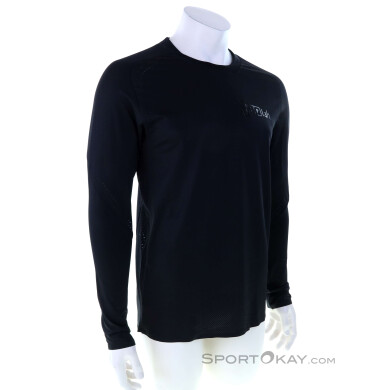 SQlab One OX LS Herren Bikeshirt-Schwarz-L