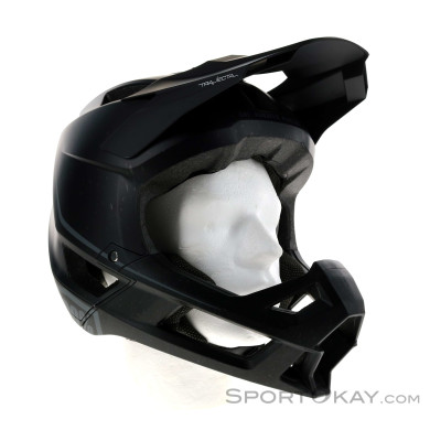 100% Trajecta Fidlock Fullface Helm-Schwarz-XL