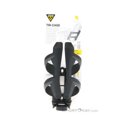 Topeak Tri-Cage Flaschenhalter-Schwarz-One Size