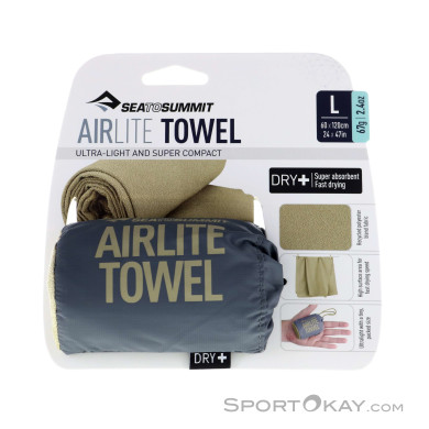 Sea to Summit Airlite Towel Large Handtuch-Orange-L