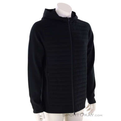 Icebreaker ZoneKnit Merino Zip Hood Herren Sweater-Schwarz-M