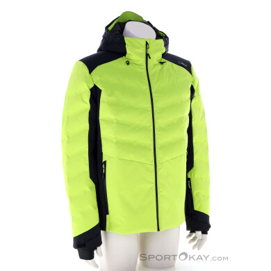 CMP Fix Hood Herren Skijacke-Grün-54