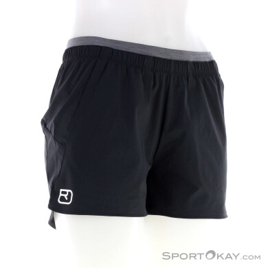 Ortovox Piz Selva Shorts Damen Outdoorshort-Schwarz-S