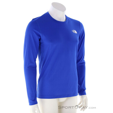 The North Face Lightbright L/S Herren Funktionsshirt-Blau-XL