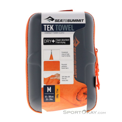 Sea to Summit Tek M Handtuch-Orange-One Size