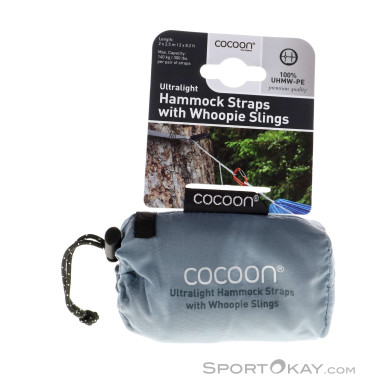 Cocoon Hammock Straps Ultralight Hängematten Zubehör-Grau-One Size