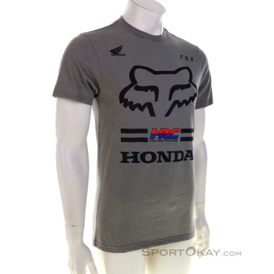 Fox X Honda SS Herren T-Shirt-Grau-M