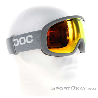 POC Fovea Mid Clarity Skibrille-Grau-One Size