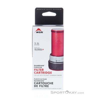 MSR Guardian Purifier Cartridge Wasserfilter Zubehör-Rot-One Size