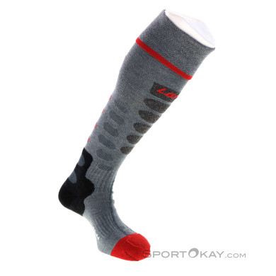 Lenz Heat Socks 5.1 Slim Fit Heizsocken-Grau-42-44