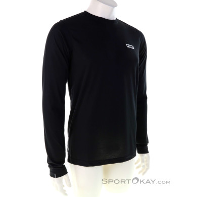 ION Logo DRI LS Herren Bikeshirt-Schwarz-M