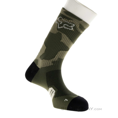 Fox Ranger 6" Bikesocken-Oliv-Dunkelgrün-S-M