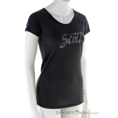 Scott Trail Flow Dri Damen T-Shirt-Grau-XS