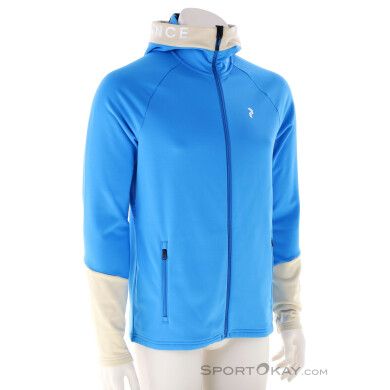 Peak Performance Rider Zip Hood Herren Sweater-Hell-Blau-L