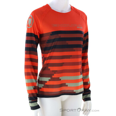 Endura MT500 Supercraft LS LTD Damen Bikeshirt-Rot-XS